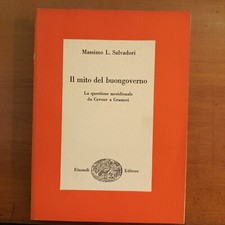 MASSIMO L. SALVADORI- IL MITO DEL BUONGUSTO- EINAUDI 1960