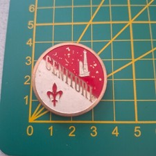 pin distintivo spilla genitori torri di Bologna e stemma boy scout credo