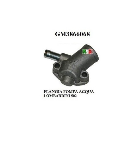 Flangia pompa acqua lombardini - acqua,