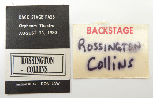 Rossington collins backstage - rossington,