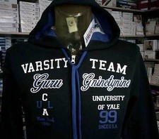 Felpa uomo Guru aperta con