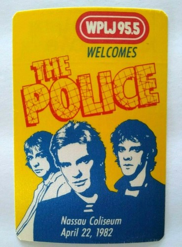 The police backstage pass - the,