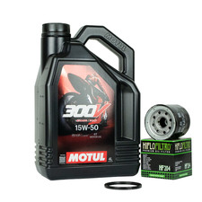 Motul 300v 15W50 + Filtro Olio