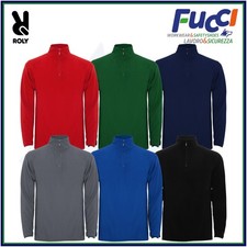 Felpa Uomo Con Mezza Zip