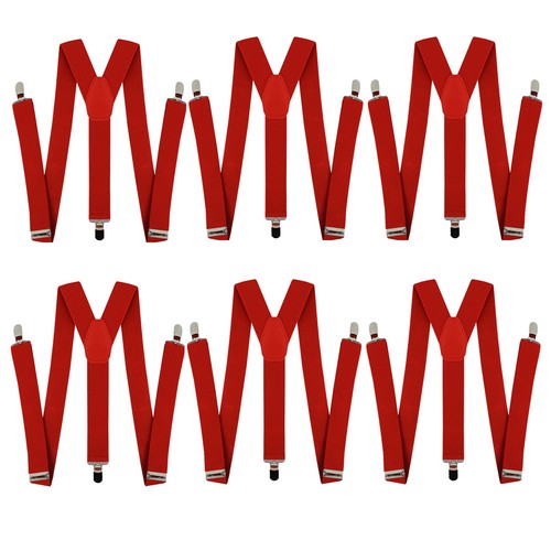 Bretelle rosse confezione - rosse,