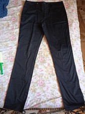 SISLEY Pantalone Nero Donna Taglia 42