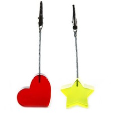 Porta Carte Porta Foto Segnaposto Matrimonio Battesimo Cuore Rosso O Stern Oro