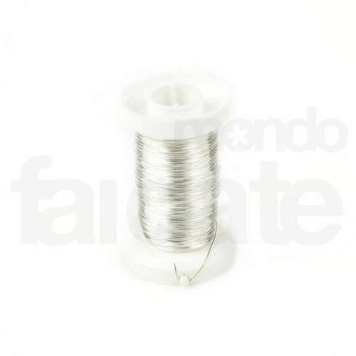 Filo metallico argentato 4 - filo,