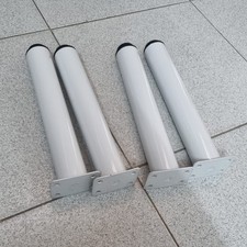 Gambe Tavolo Alluminio Telescopiche 25-43 cm - Set 4 Piedi Regolabili 800 kg