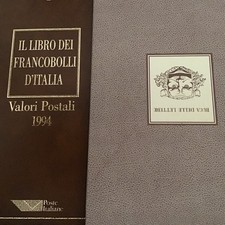 Italia libro dei francobolli del 1994