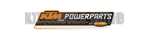 Ktm powerparts adesivi - ktm,
