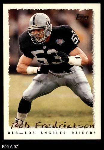 1995 topps rob - topps, fredrickson