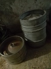 Lotto di 2 Fusti vuoti per