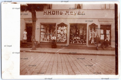 Vetrina negozio negozio 1910