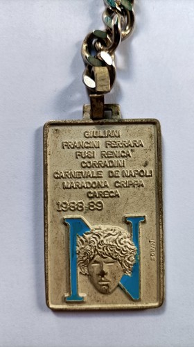 Portachiavi calcio napoli - portachiavi,