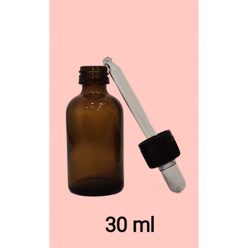 Flacone vetro scuro 30 - flacone,