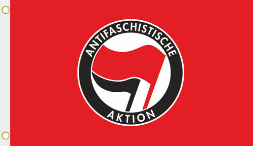Bandiera antifa - bandiera,