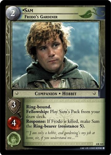 Sam frodo gardener - sam,, the