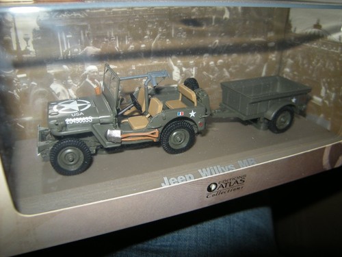 Ixo atlas jeep willys - 1:43,