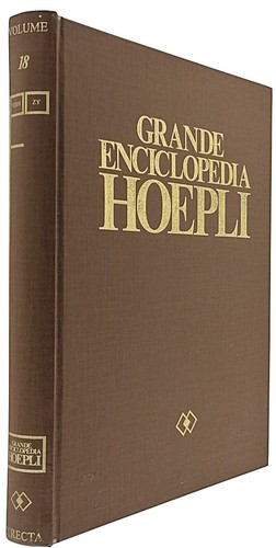 Grande enciclopedia hoepli - enciclopedia,