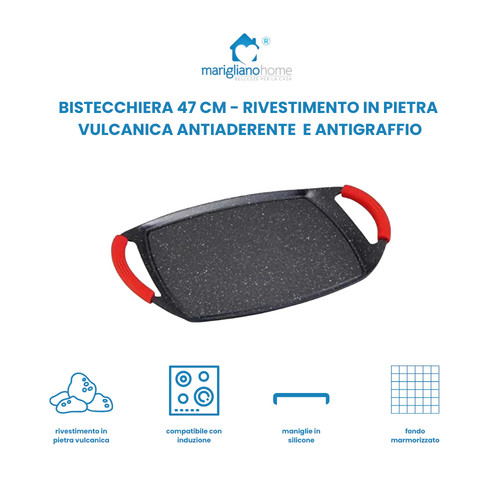 Bistecchiera cm - bistecchiera, 47