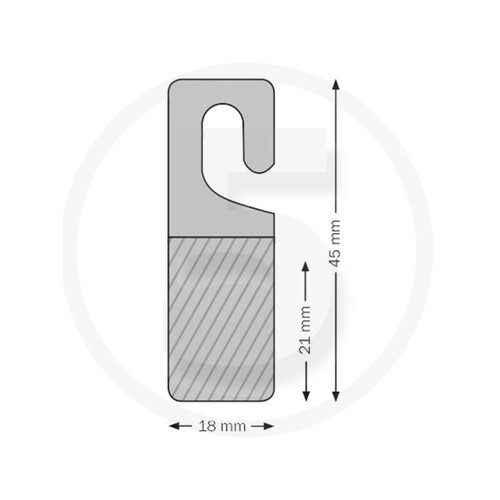 Ganci per blister - , autoadesivi