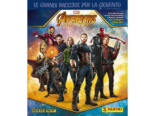 Sticker album panini marvel - album,