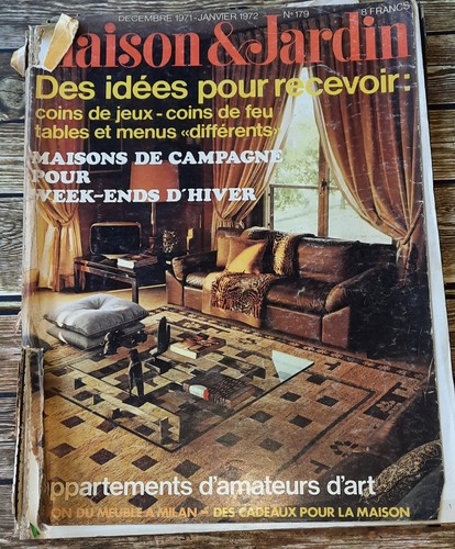 Gennaio 1972 maison jardin - gennaio,