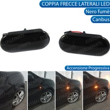 COPPIA FRECCE LATERALI FUME' PROGRESSIVE A LED SEAT LEON 1P DINAMICHE CANBUS