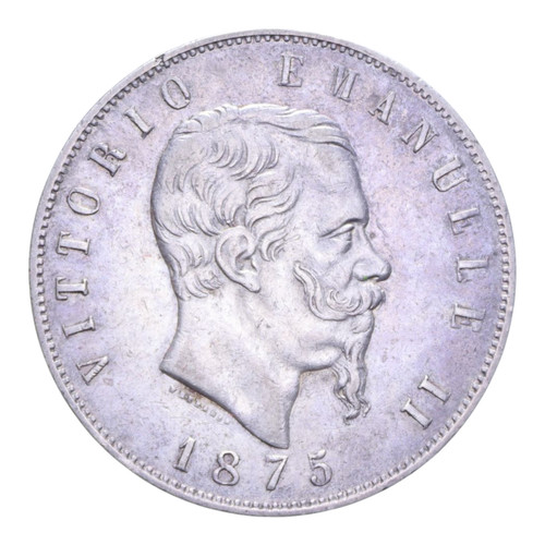 Lire 1875 roma vitt - 5,