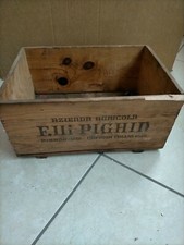 Scatola in legno vintage Cassetta Azienda Agricola CAPRIVA COLLIO Cassa 