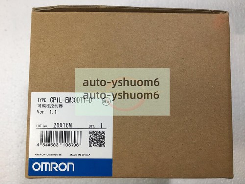 One omron cp1l - one, cp1l-em30dt1-d