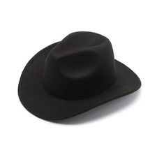 Cappello da cowboy nero