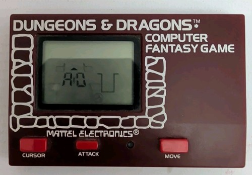 Mattel electronics dungeons - mattel, &