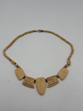collana antica in osso antique bone necklace