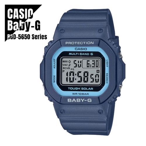 Casio baby bgd 5650 2jf - 5650, blu