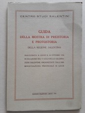 PREISTORIA E PROTOSTORIA - SALENTO - LECCE TARANTO BRINDISI  PUGLIA