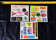 N.7 fogli ADESIVI VINTAGE