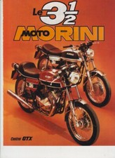 advertising Pubblicità-MOTO MORINI 3 1/2  1975- MOTOITALIANE MOTOSPORT EPOCA