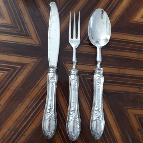 Set posate lamina - lamina, argento