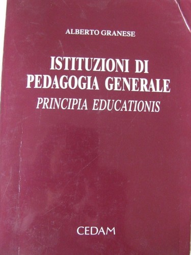 Istituzioni pedagogia - di,