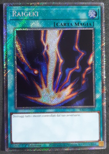 Raigeki rara segreta platino - raigeki,