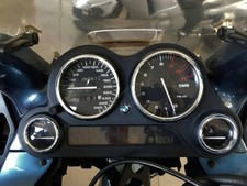 Per Bmw K 1200 GT RS Anelli in alluminio lucidato per il quadro strumenti 4pezzi