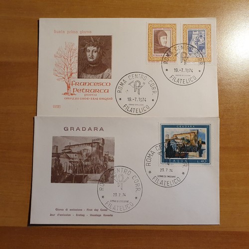1974 fdc italia - -,