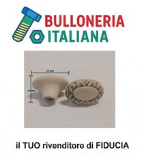 Pomello ceramica vintage barocco neoclassico mobile cucina cassetti ante