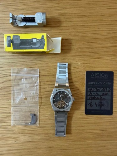 Aision wristwatch tourbillon - aision,