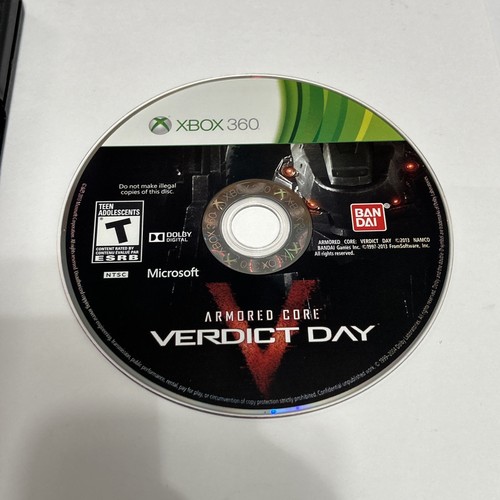 Armored core verdict - armored, day