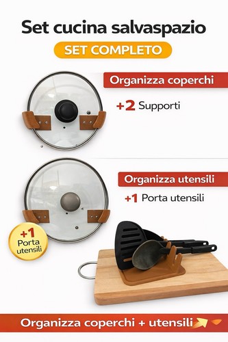 Set organizer cucina - organizer, porta