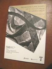 THE ARCHITECTURAL SHAPES OF DE CECCO'S PASTA -. Duca- Mostra Milano 2015