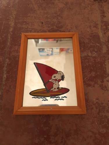 Quadro specchio vintage - specchio, snoopy